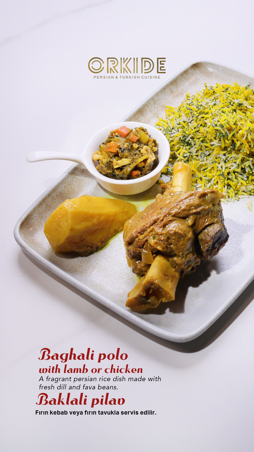 Baghali Polo with Lamb